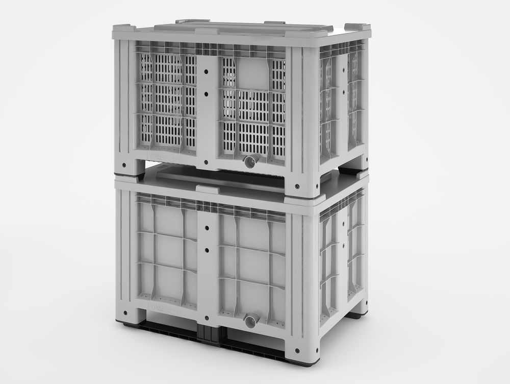 Полимерный контейнер iBox (ПЛ-02П на лыжах)